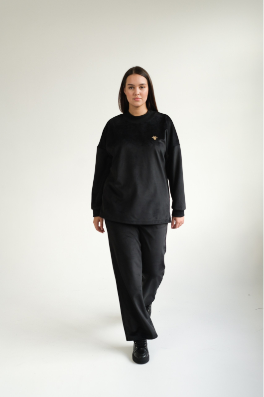 Костюм из микро велюра